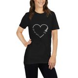 Sonographer Heart Probe Short-Sleeve Unisex T-Shirt