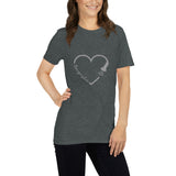 Sonographer Heart Probe Short-Sleeve Unisex T-Shirt