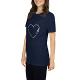 Sonographer Heart Probe Short-Sleeve Unisex T-Shirt