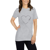 Sonographer Heart Probe Short-Sleeve Unisex T-Shirt