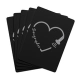 Sonographer Heart Probe Poker Cards