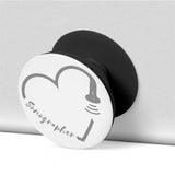 Sonographer Heart Probe Collapsible Phone Grip