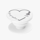 Sonographer Heart Probe Collapsible Phone Grip