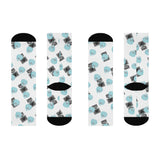 Echomoji™  Crew Socks - General Ultrasound Machine