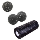 2 in 1 Massage Foam Roller Fitness Ball for Deep Tissue Exercise Massage Tool for Home, Gym, Yoga