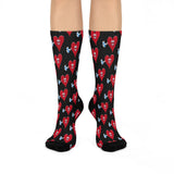 Echomoji™ Crew Socks - Heart with Gel
