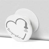 Sonographer Heart Probe Collapsible Phone Grip