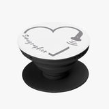 Sonographer Heart Probe Collapsible Phone Grip