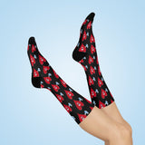 Echomoji™ Crew Socks - Heart with Gel