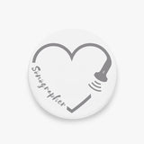 Sonographer Heart Probe Collapsible Phone Grip