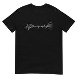 Sonography EKG Sound Waves Short-Sleeve Unisex T-Shirt