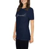 Sonography EKG Sound Waves Short-Sleeve Unisex T-Shirt