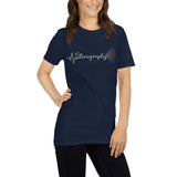 Sonography EKG Sound Waves Short-Sleeve Unisex T-Shirt