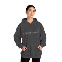 Sonographer Probe/Heart Unisex Heavy Blend™ Hooded Sweatshirt