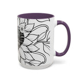 Sonographer Heart Accent Coffee Mug (11, 15oz)