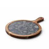 Engraved Anatomical Heart With Sunflowers Charcuterie Board ❤️🌿🫀🌻🌺