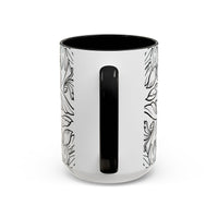 Heart Scan Accent Coffee Mug (15oz)
