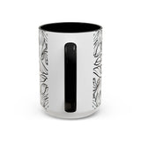 Heart Scan Accent Coffee Mug (15oz)