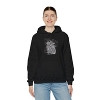 Anatomical Heart Chambers Unisex Heavy Blend™ Hooded Sweatshirt