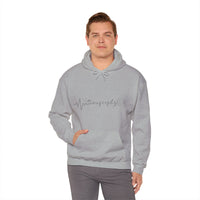 Sonography EKG Sound Waves Unisex Heavy Blend™ Hooded Sweatshirt