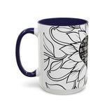 Sonographer Heart Accent Coffee Mug (11, 15oz)