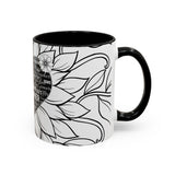 Sonographer Heart Accent Coffee Mug (11, 15oz)