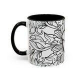Heart Scan Accent Coffee Mug (15oz)