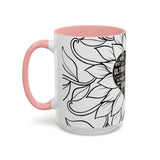 Sonographer Heart Accent Coffee Mug (11, 15oz)