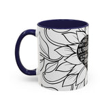 Sonographer Heart Accent Coffee Mug (11, 15oz)