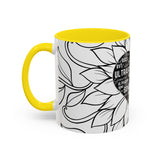 Sonographer Heart Accent Coffee Mug (11, 15oz)