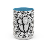 Heart Scan Accent Coffee Mug (15oz)