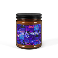 Sonographer Amber Jar Candle