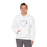 Sonographer Heart Unisex Heavy Blend™ Hooded Sweatshirt