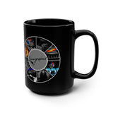 Sonographer Black Mug, 15oz