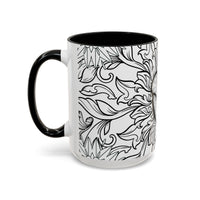 Heart Scan Accent Coffee Mug (15oz)