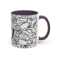 Heart Scan Accent Coffee Mug (15oz)