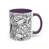 Heart Scan Accent Coffee Mug (15oz)