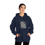 Anatomical Heart Chambers Unisex Heavy Blend™ Hooded Sweatshirt