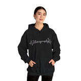 Sonography EKG Probe/Heart Unisex Heavy Blend™ Hooded Sweatshirt