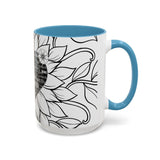 Sonographer Heart Accent Coffee Mug (11, 15oz)