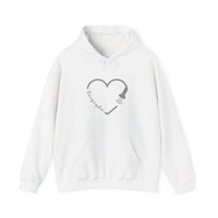 Sonographer Heart Unisex Heavy Blend™ Hooded Sweatshirt