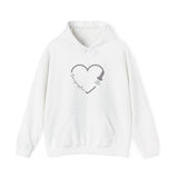 Sonographer Heart Unisex Heavy Blend™ Hooded Sweatshirt