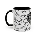 Sonographer Heart Accent Coffee Mug (11, 15oz)
