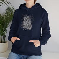 Anatomical Heart Chambers Unisex Heavy Blend™ Hooded Sweatshirt