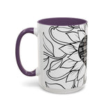 Sonographer Heart Accent Coffee Mug (11, 15oz)
