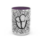 Heart Scan Accent Coffee Mug (15oz)