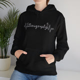 Sonography EKG Probe/Heart Unisex Heavy Blend™ Hooded Sweatshirt