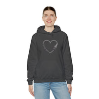 Sonographer Heart Unisex Heavy Blend™ Hooded Sweatshirt