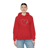 Sonographer Heart Unisex Heavy Blend™ Hooded Sweatshirt