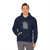 Anatomical Heart Chambers Unisex Heavy Blend™ Hooded Sweatshirt